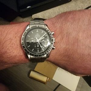 Omega Speedmaster Moonwatch Hesalite 42mm discontinued 1861 BIG BOX